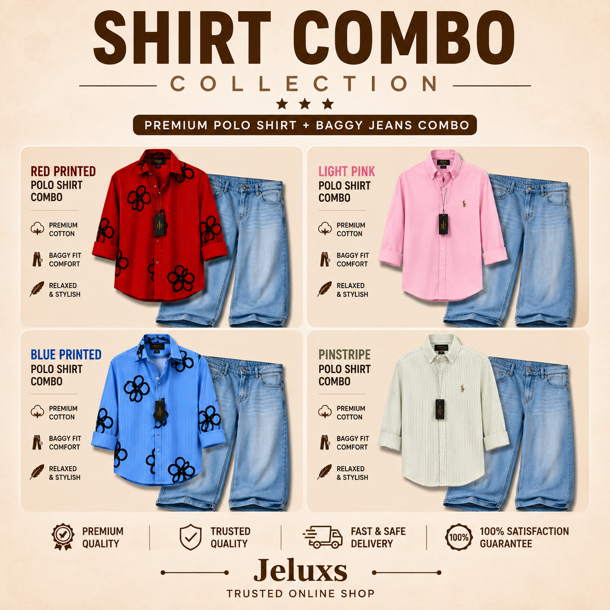 premier Shirt Combo collection