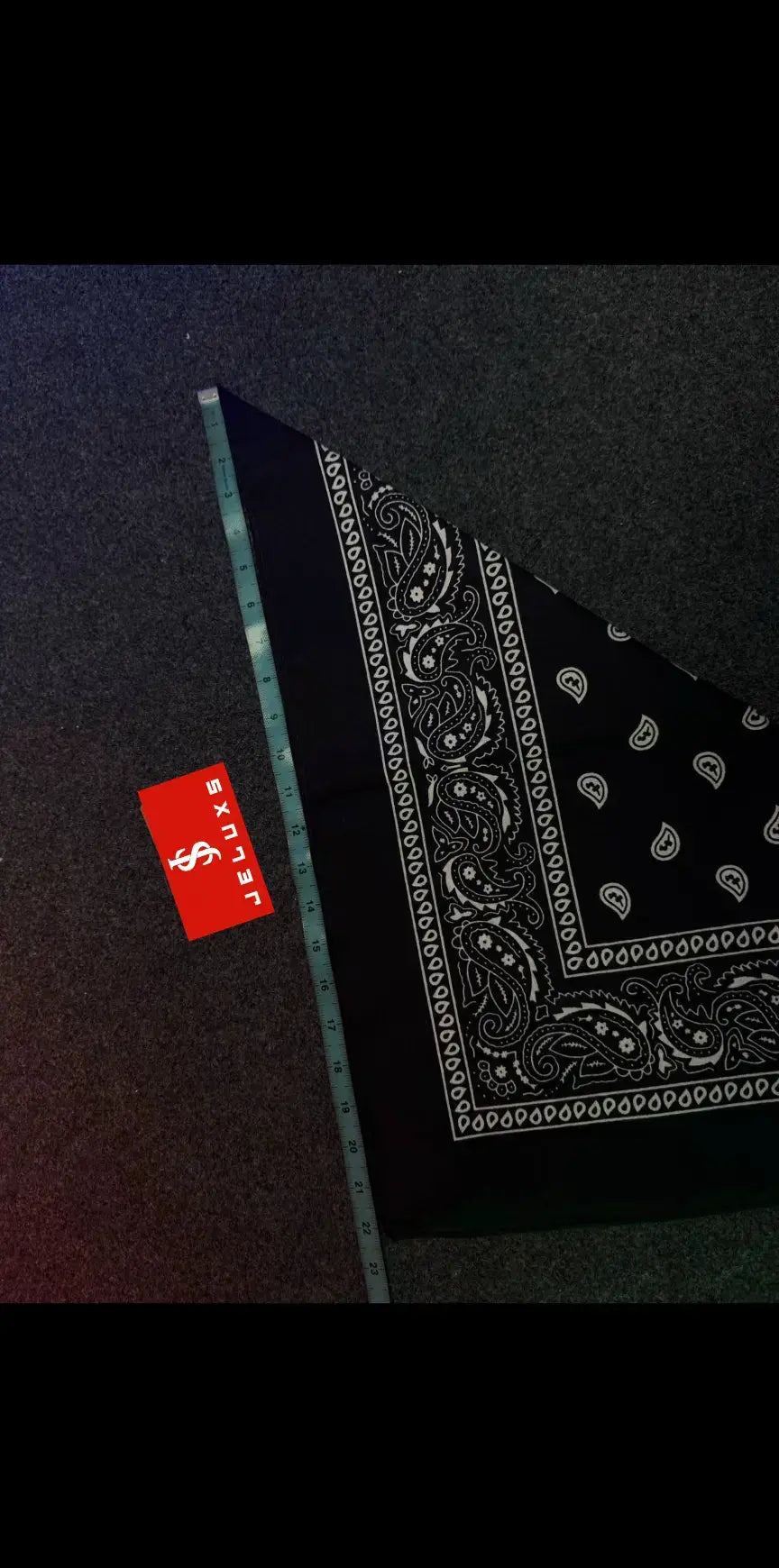 💖 Premium Chaina Bandana (black) 💖