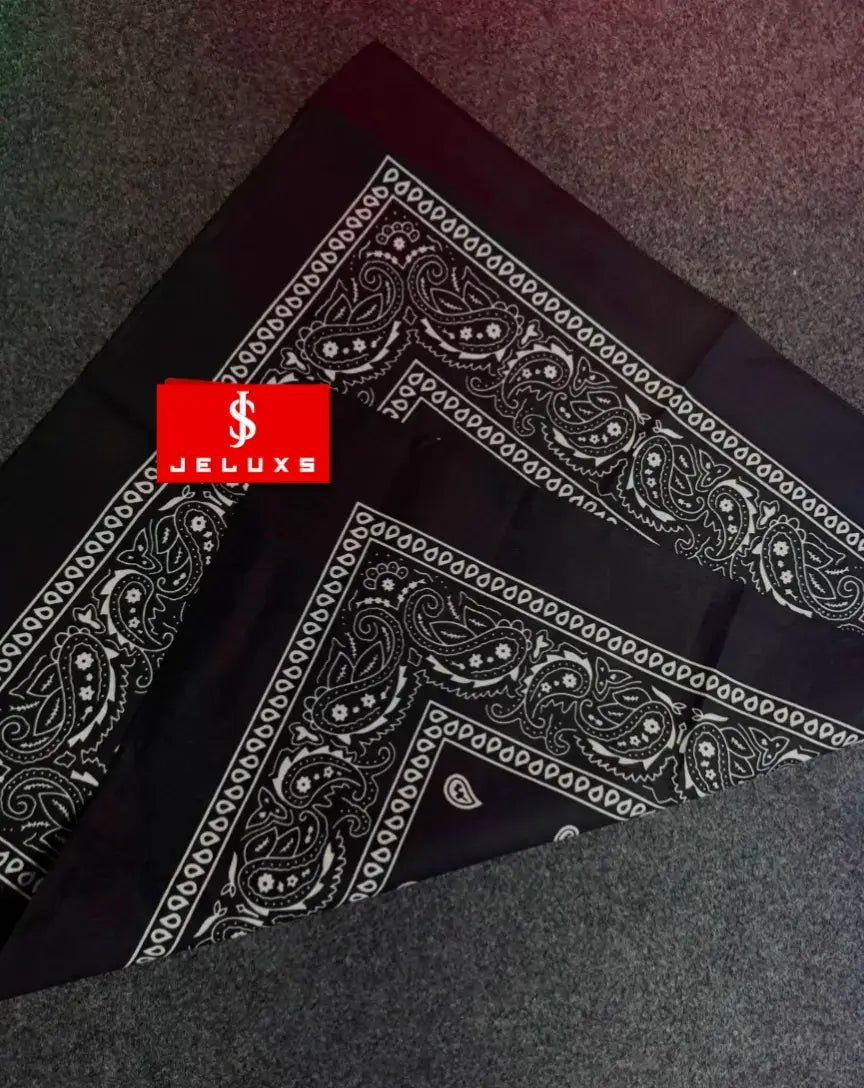 💖 Premium Chaina Bandana (black) 💖