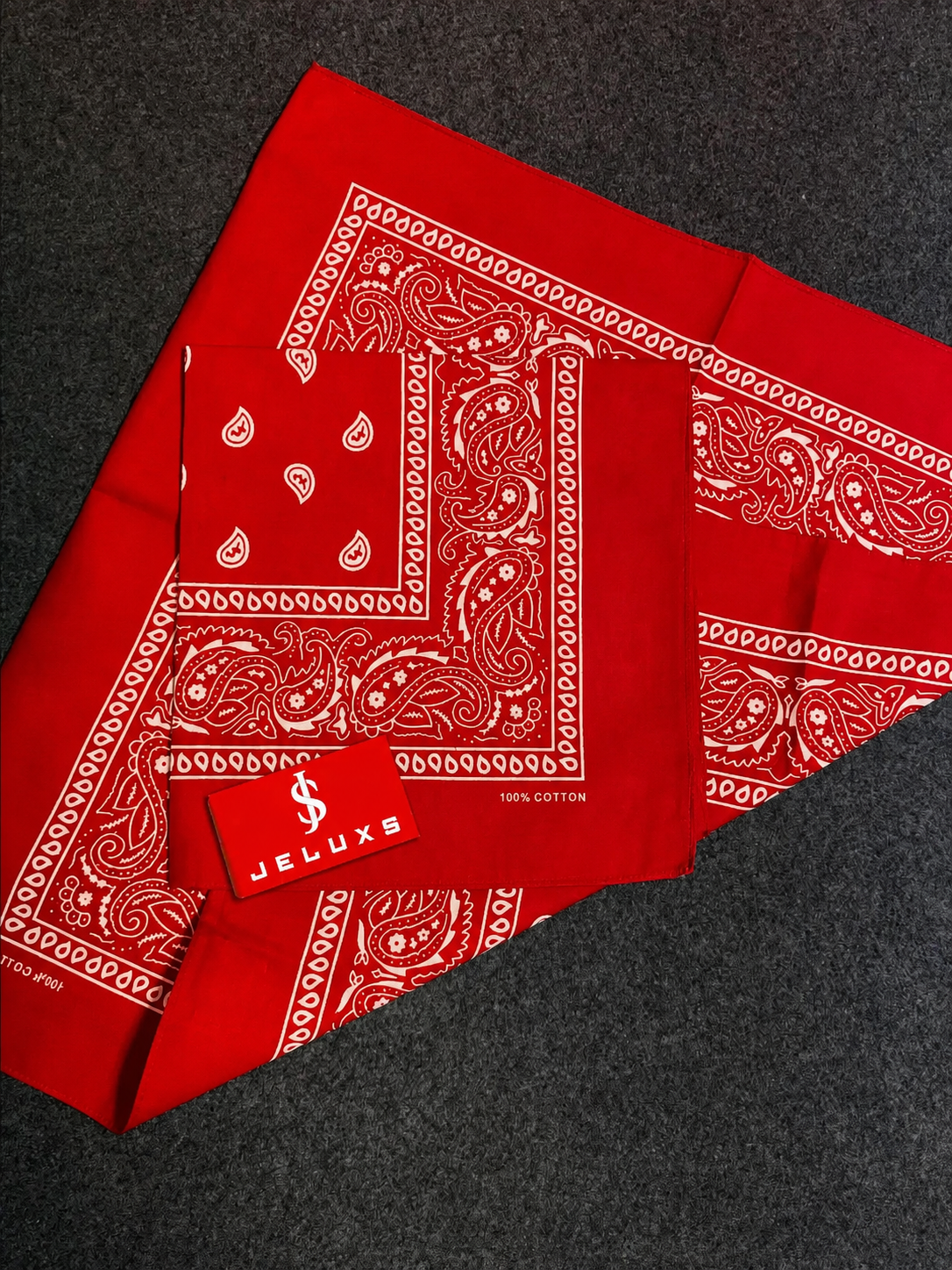 💖 Premium Chaina Bandana (Red) 💖