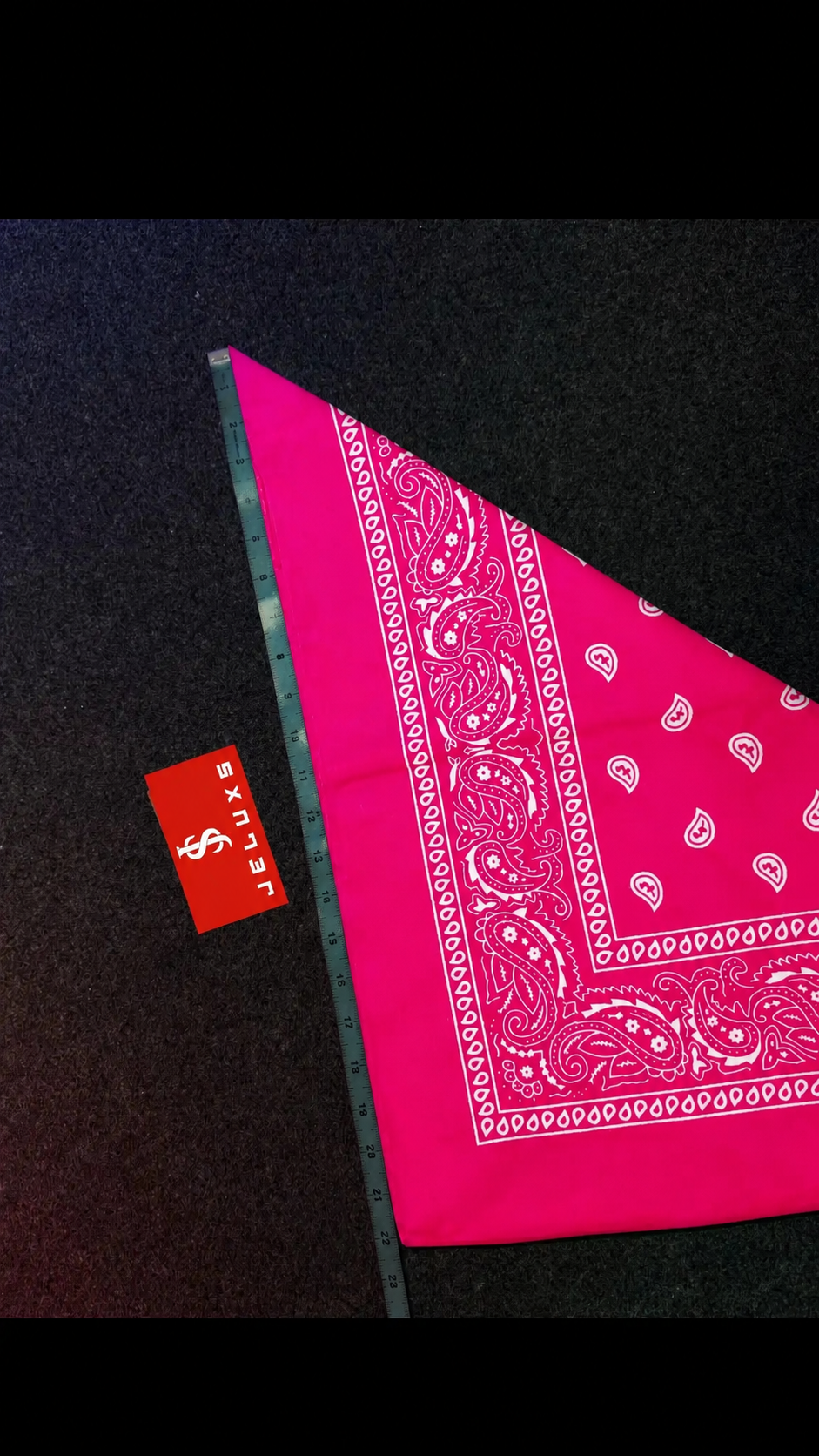 💖 Premium Chaina Bandana (Pink) 💖