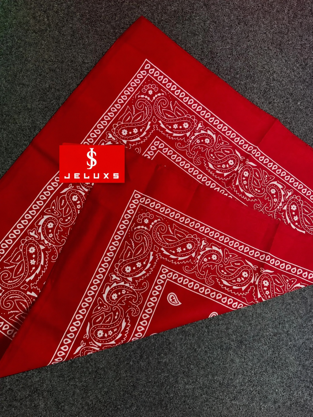 💖 Premium Chaina Bandana (Red) 💖