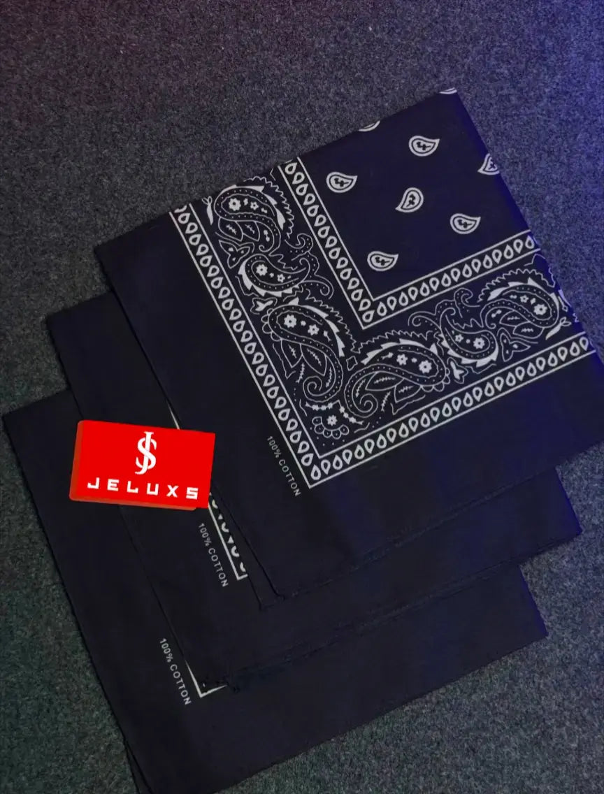 💖 Premium Chaina Bandana (black) 💖