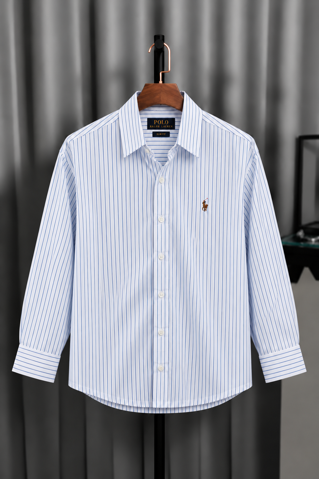PREMIUM BOXY FIT POLO SHIRT (Blue)
