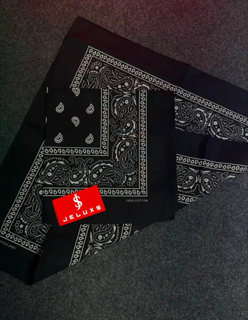 💖 Premium Chaina Bandana (black) 💖