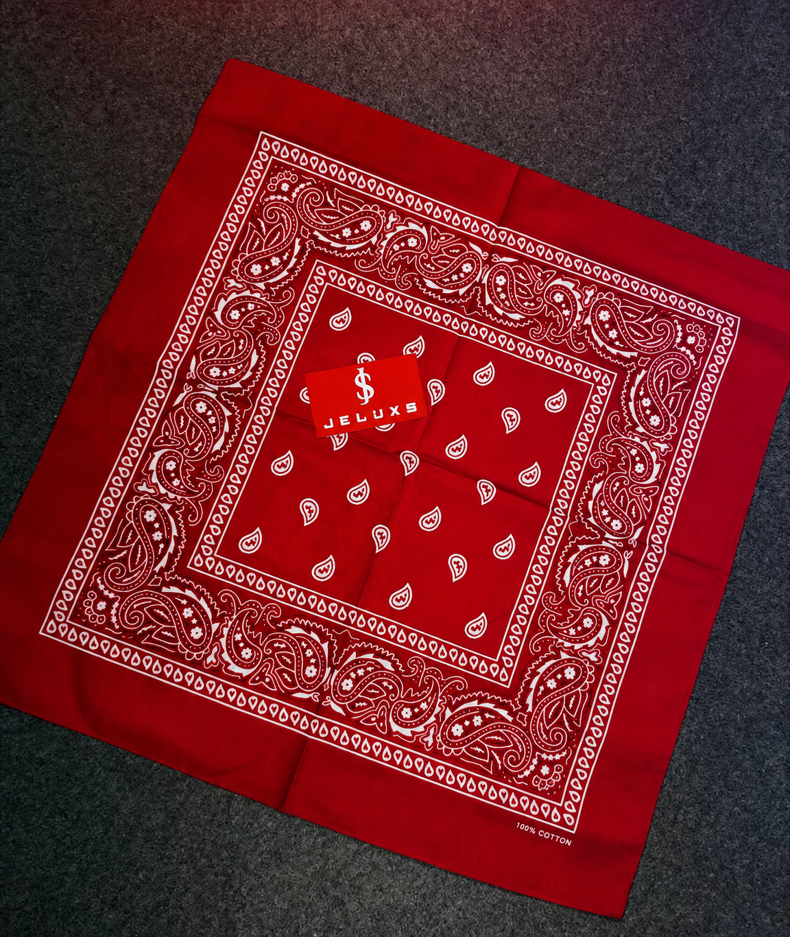 💖 Premium Chaina Bandana (Red) 💖