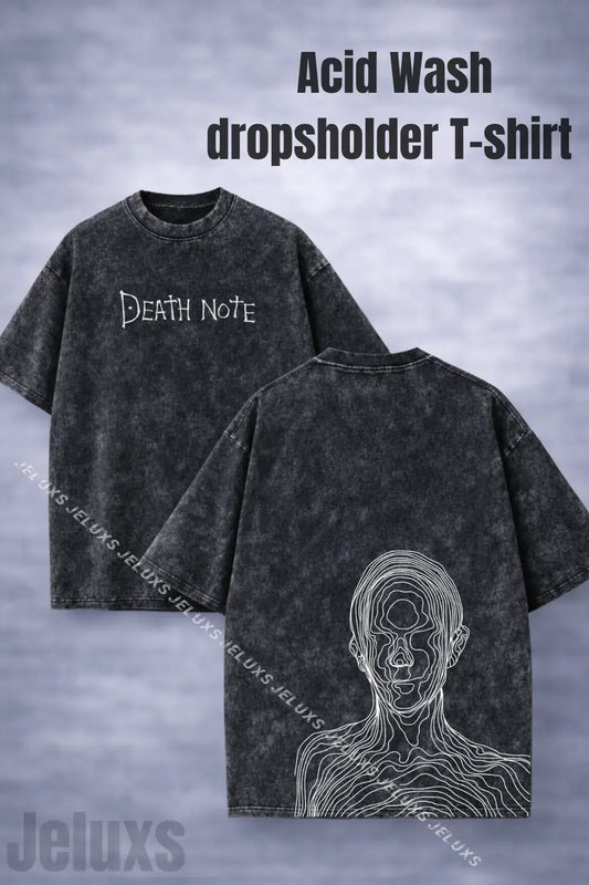 Acid Wash Dropshoulder T-Shirt